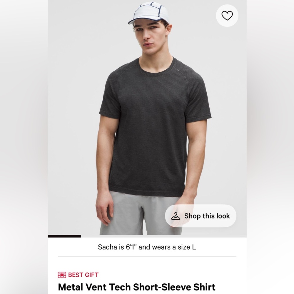 Lululemon Metal Vent Tech Short-sleeve